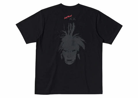 KAWS x Uniqlo Warhol UT Graphic 476352 T-shirt Black