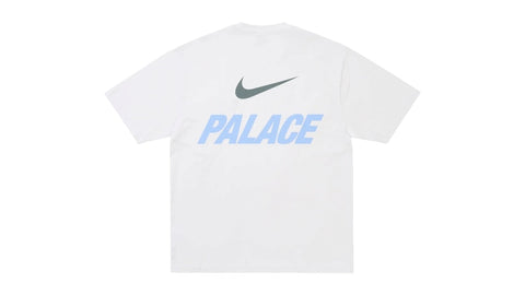Palace x Nike Font Swoosh T-shirt White