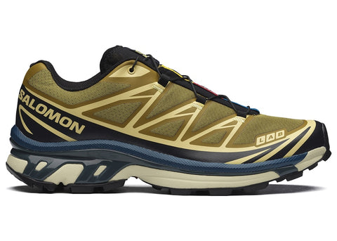 Salomon XT-6 Brilliant Olive Dark Navy