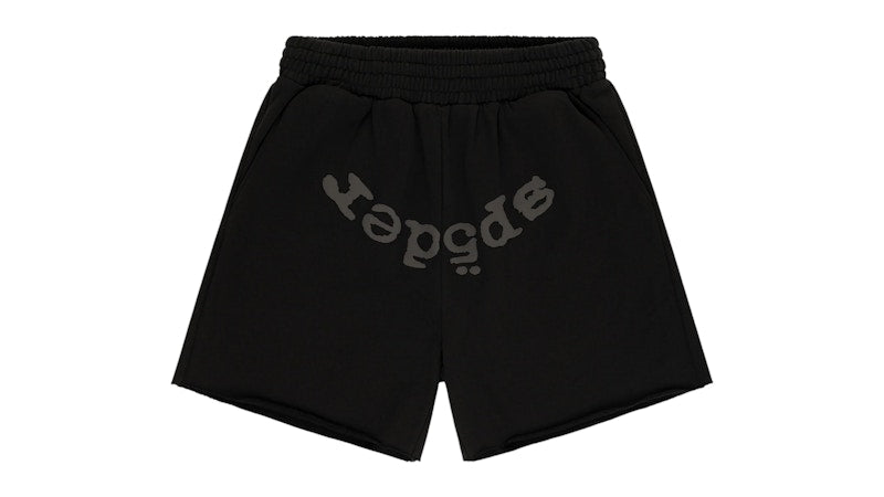 Sp5der OG Web V2 Phantom Sweatshort Black - Primary Image