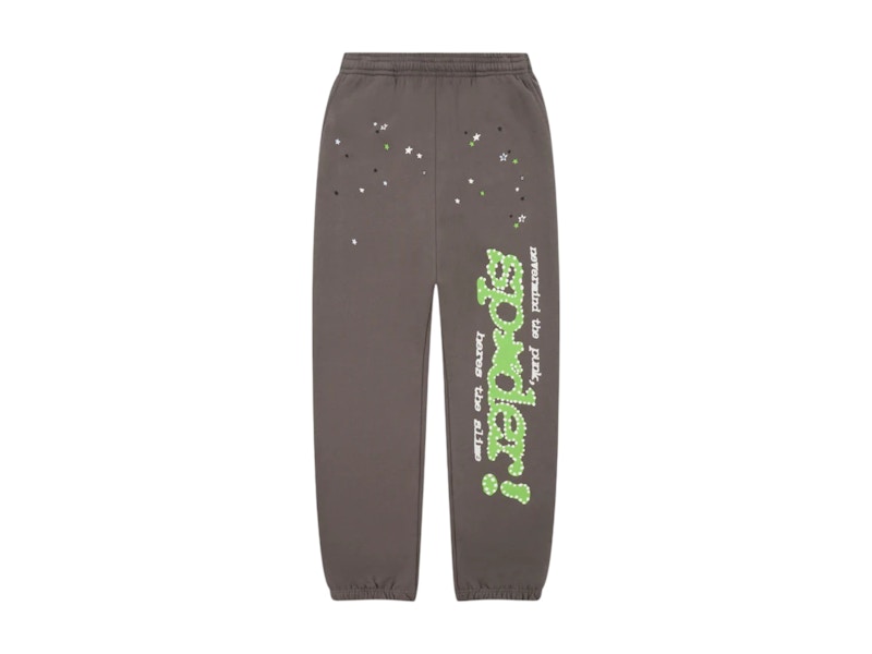 Sp5der Punk V2 Sweatpant Slate Grey - Primary Image