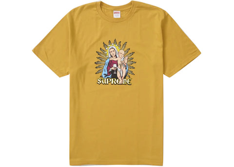 Supreme Blood Tee Mustard