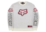 Supreme Fox Racing Sweater White - Primary Image