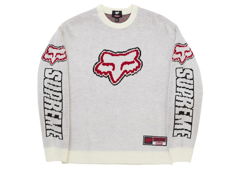 Supreme Fox Racing Sweater White - Primary Image