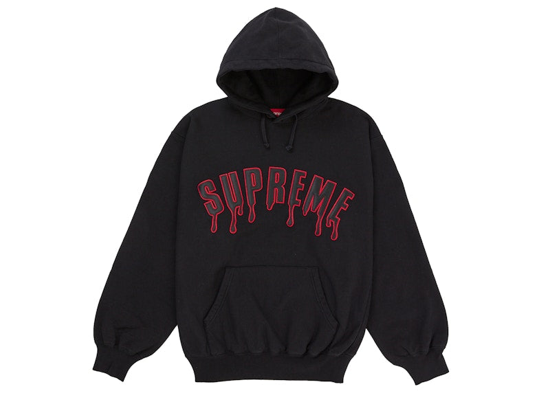 Supreme Ghostface Arc Hooded Sweatshirt Black