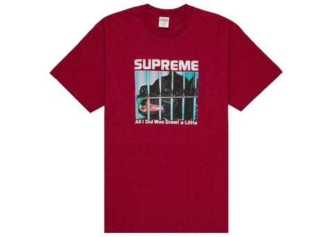 Supreme Growl Tee Cardinal