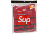 Supreme Hanes Bones Thermal Crew FW26 (1 Pack) Red