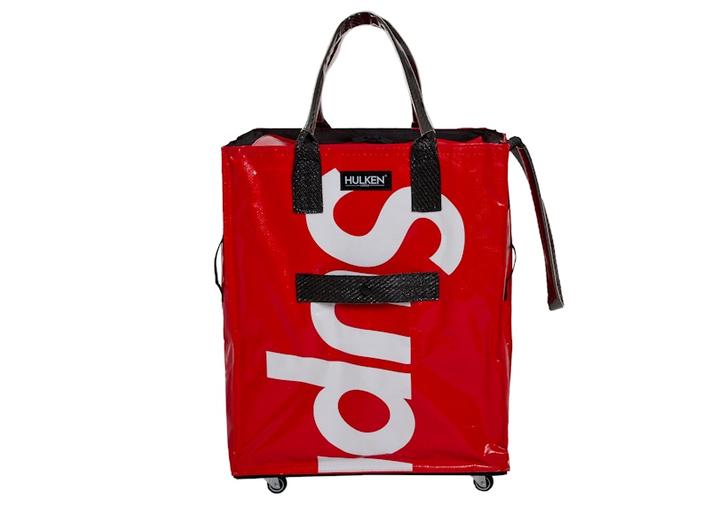 Supreme Hulken Rolling Tote Bag (SS26) Red