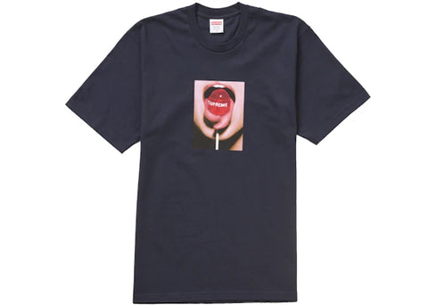 Supreme Lollipop Tee Navy