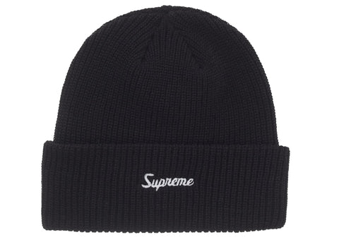 Supreme Loose Gauge Beanie (FW25) Black