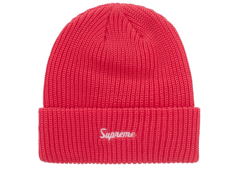 Supreme Loose Gauge Beanie (FW25) Bright Red