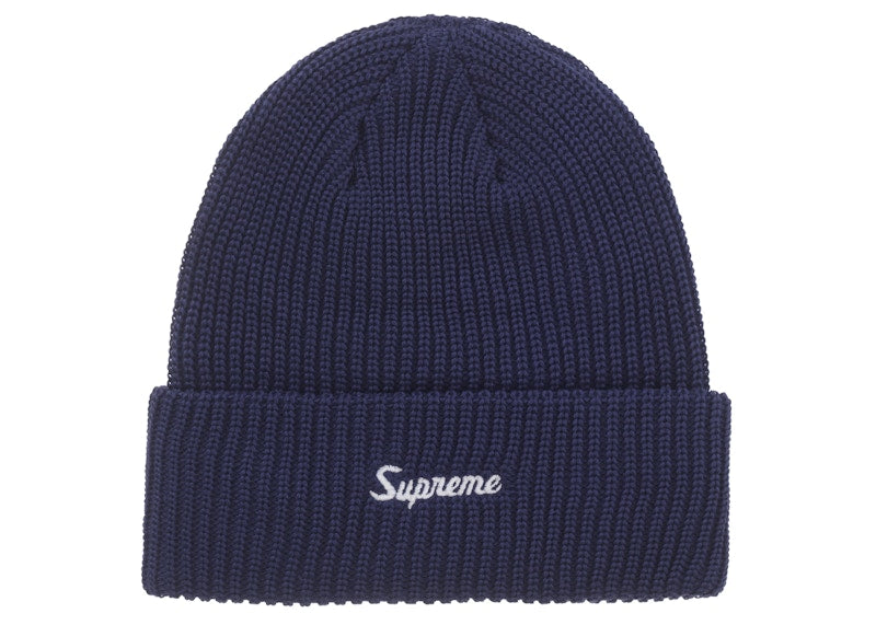 Supreme Loose Gauge Beanie (FW25) Navy