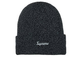 Supreme Loose Gauge Beanie (FW26) Heather Black