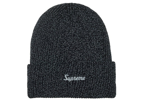 Supreme Loose Gauge Beanie (FW26) Heather Black