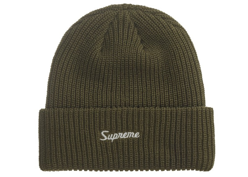 Supreme Loose Gauge Beanie (FW26) Olive