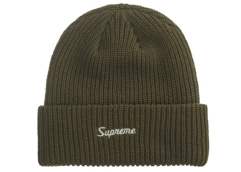 Supreme Loose Gauge Beanie (FW26) Olive
