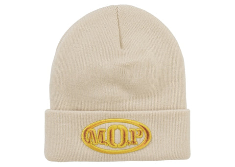 Supreme M.O.P. Beanie Natural - Primary Image