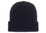 Supreme Metallic Stripe Beanie Black