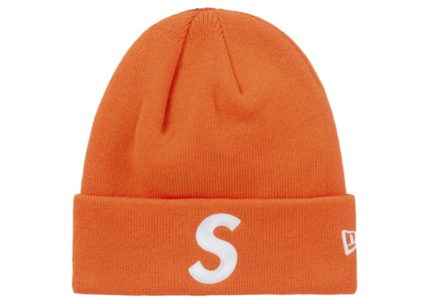 Supreme New Era S Logo Beanie (FW24) Orange