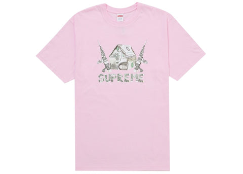 Supreme Origami Tee Light Pink