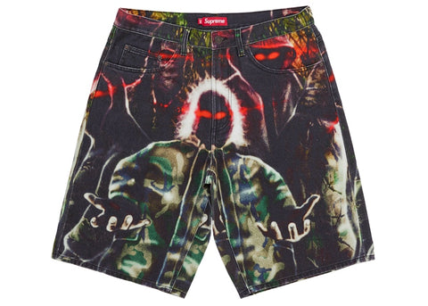 Supreme Shadows Baggy Denim Short Multicolor