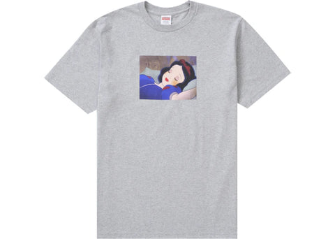 Supreme Snow White Tee Heather Grey