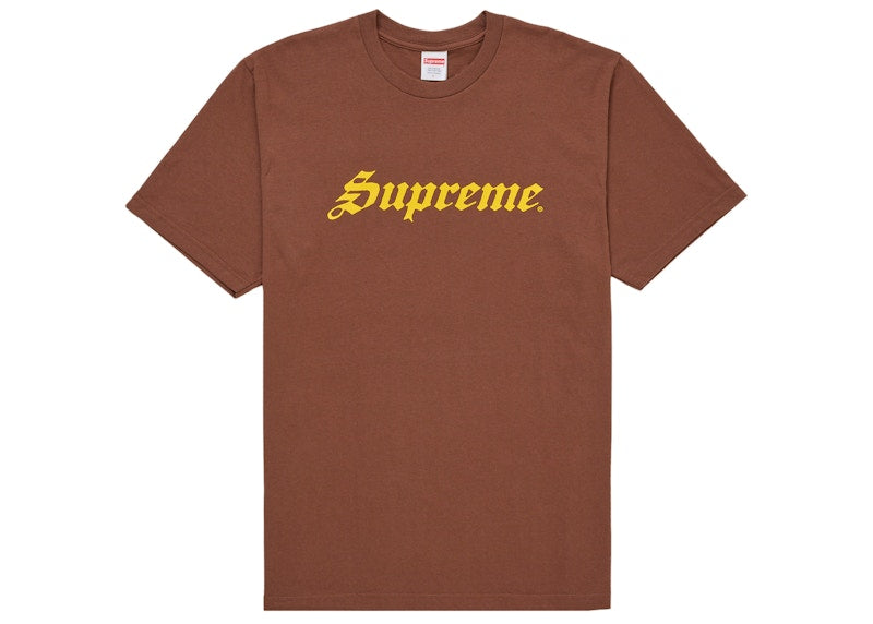 Supreme Speed Tee Brown