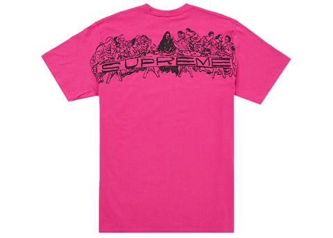 Supreme Supper Tee Fuchsia