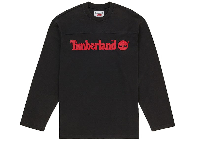 Supreme Timberland L/S Football Top Black