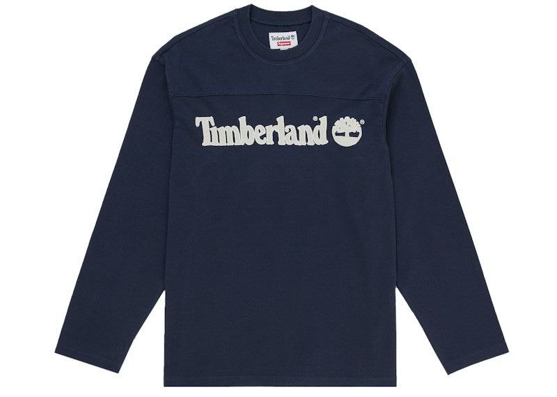 Supreme Timberland L/S Football Top Navy