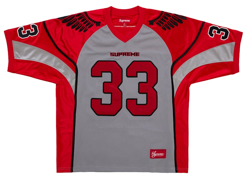 Supreme Wings Football Jersey Grey