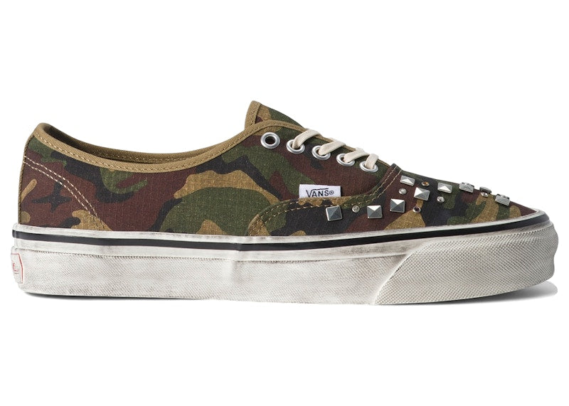 Vans Premium Authentic Woodland Camo Green