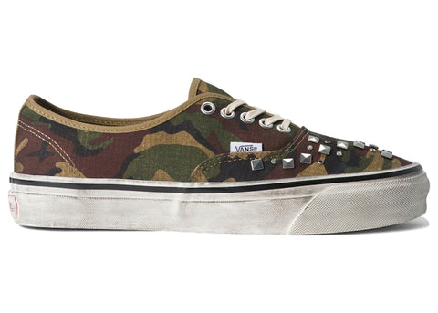 Vans Premium Authentic Woodland Camo Green