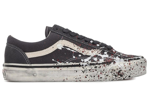 Vans Premium Old Skool 36 Paint Splatter Charcoal Grey