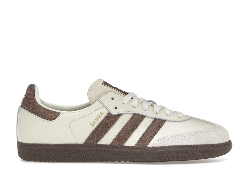 adidas Samba OG Cream Earth Strata Maroon (Women's)