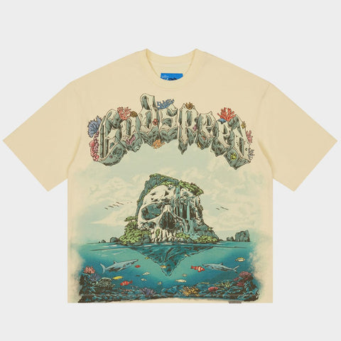 Godspeed Island II T-Shirt Bone