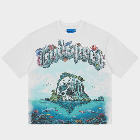 Godspeed Island II T-Shirt White
