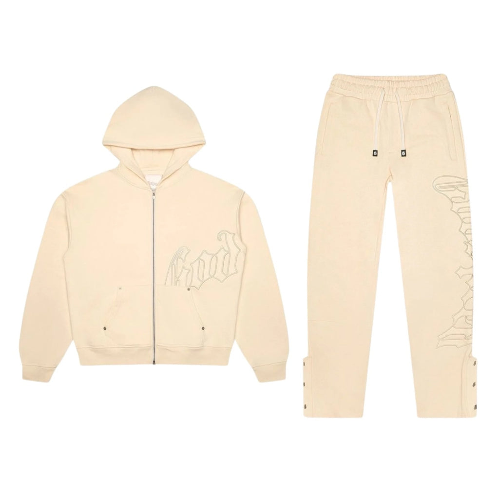 Godspeed OG Logo Sweatsuit Bone Bone