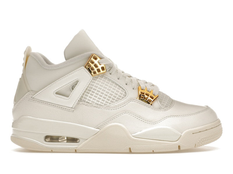 Jordan 4 Retro Metallic Gold (Women's) - Primary Image
