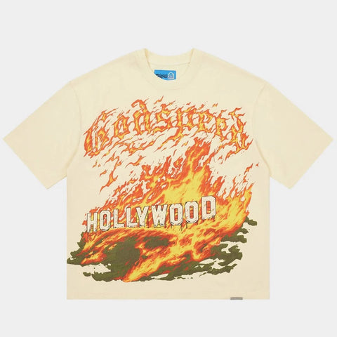 Godspeed Hollywood Inferno II NG T-shirt Bone