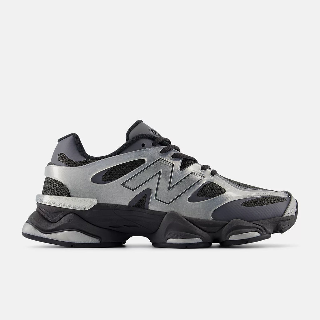 New Balance 9060 X Silver Metallic Black Cement