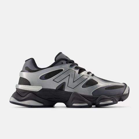 New Balance 9060 X Silver Metallic Black Cement